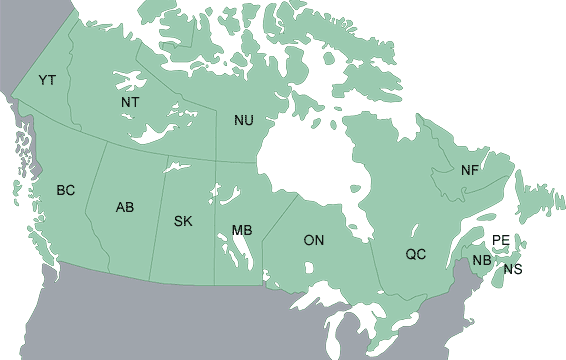 Canada Map
